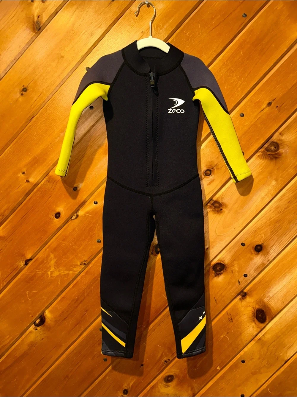 ZCCO Kids Wetsuit 2.5mm Neoprene Diving Full Body Long Sleeve One Piece Wet Suit